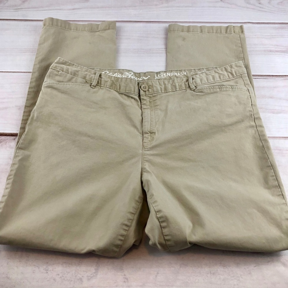 Eddie Bauer Legend Wash Stretch Sz 20 Pants (#202) - Picture 1 of 6